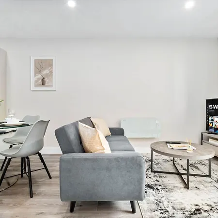 Luxury - Centre - 2 Bedrooms - Smart Tv - Wifi - Jewellery Quarter - Intercom - 4ah Apartamento